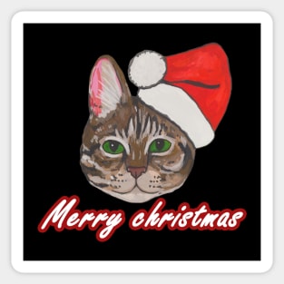 Christmas cat Sticker